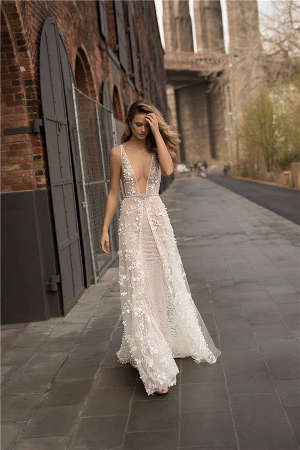 Latest Berta Wedding Dresses 2018 Spring Collection09 600x900