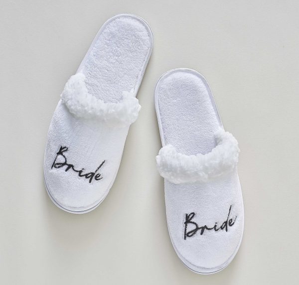 slippers bride