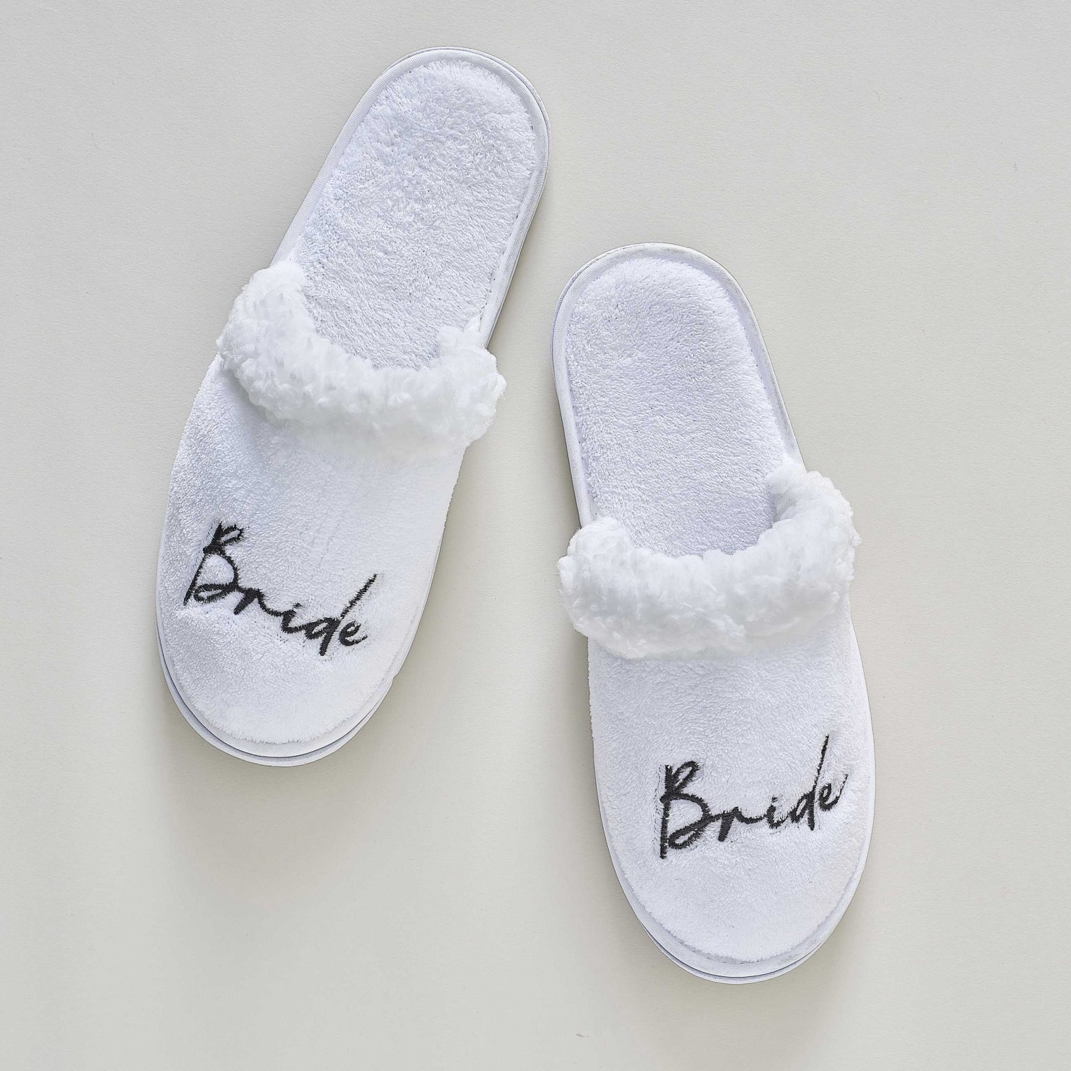 slippers bride